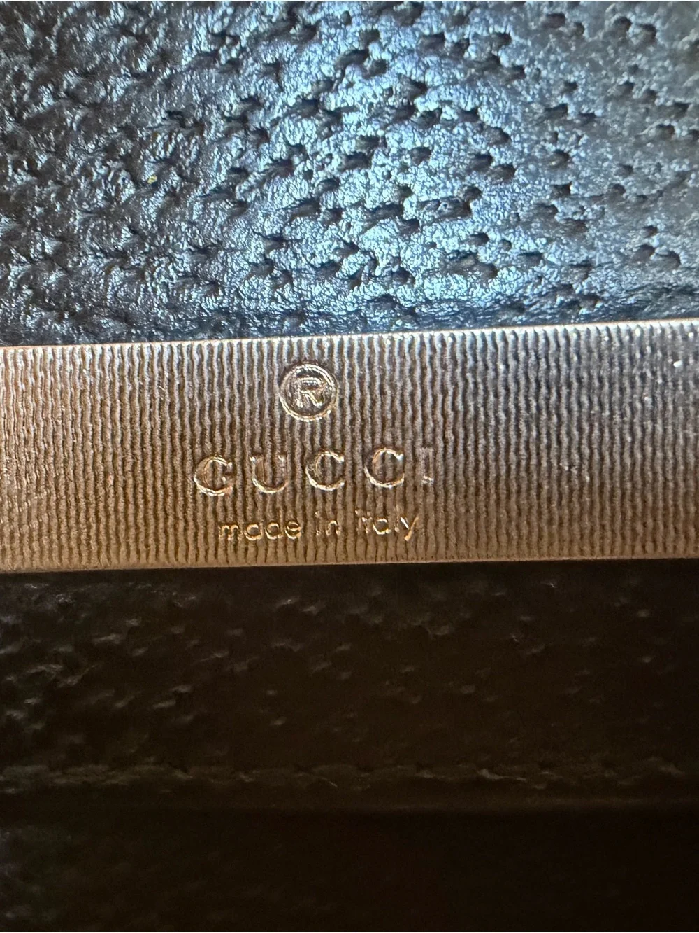 🖤 Vintage Gucci Black Leather Continental Wallet — COA Included